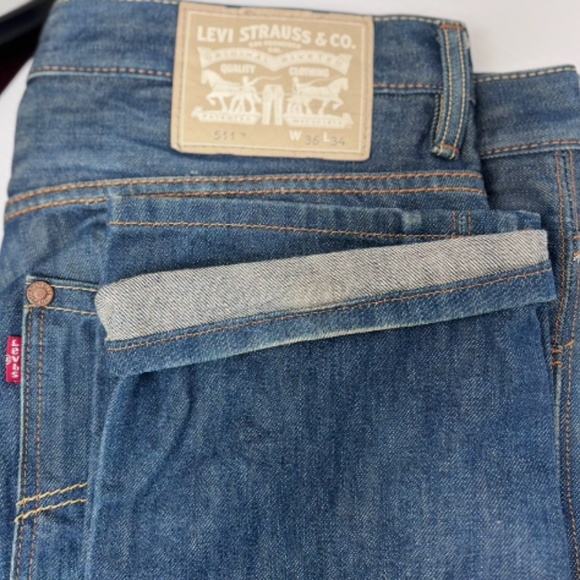511 MENS LEVI JEANS - Picture 12 of 14